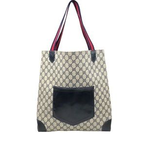 Authentic Gucci logo Tote Bag